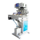 70X120mm 6 Color Pad Printing Machine kontrol mikrokomputer Dengan Conveyor Belt