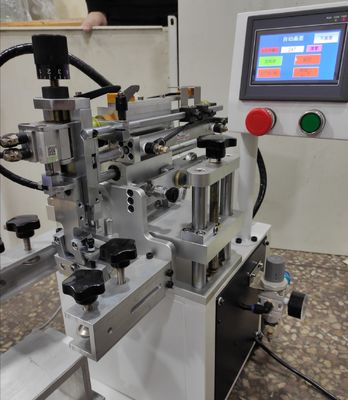 Mesin Sablon Desktop Kecepatan Tinggi 1500P / H Sudut Tekanan Kecepatan Disesuaikan