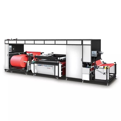 Mesin Sablon Non Woven 800M / H Otomatis, 380V Roll to roll screen printer